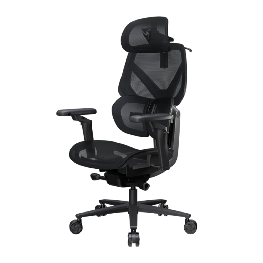GUNMANSA Thunderx3 Flex Pro Ergonomic Chair - Mesh Black (TEGC-3076101.12).