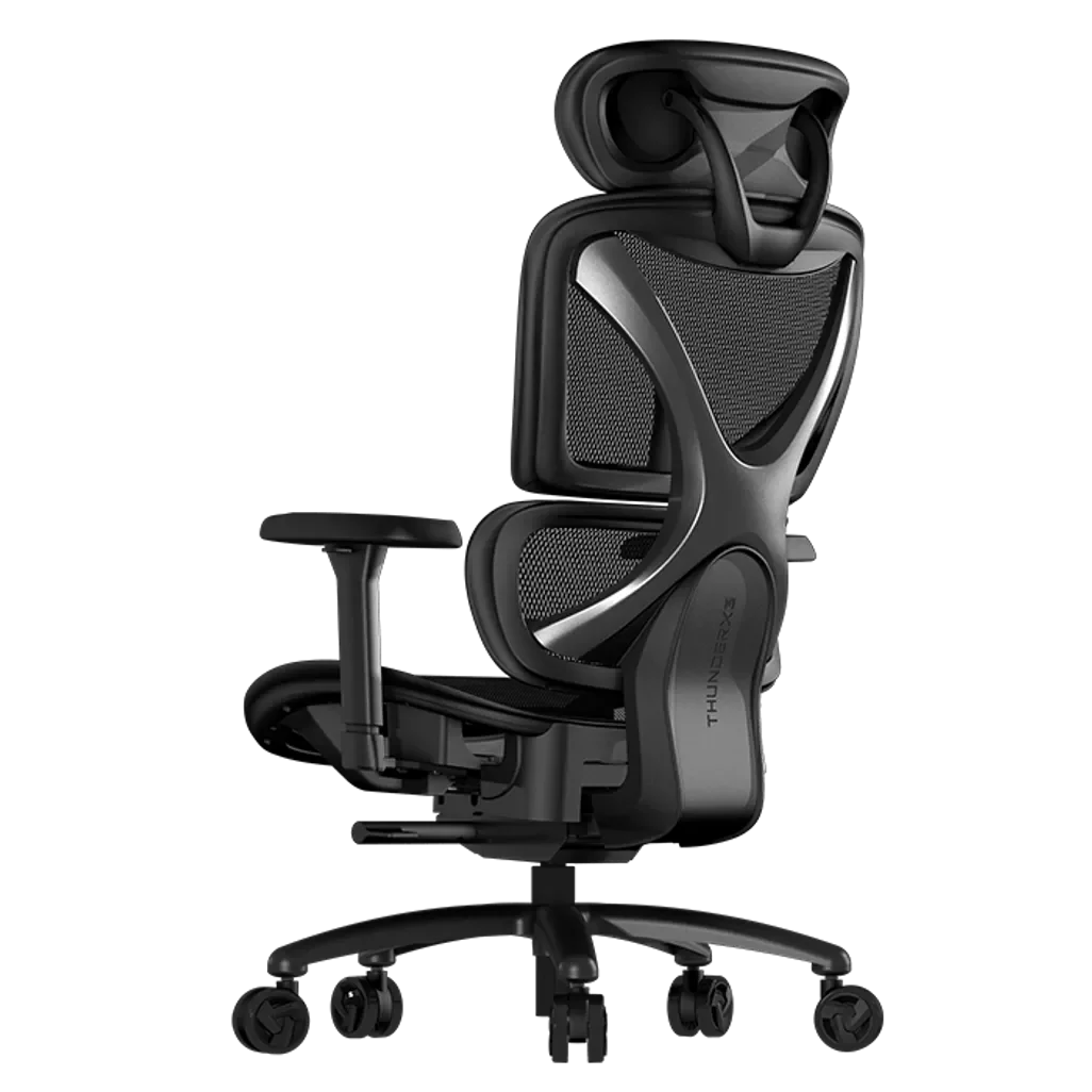 GUNMANSA Thunderx3 XTC PRO Ergonomic Chair - Mesh Black (TEGC-3091101.11).