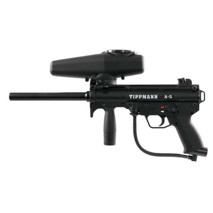 GUNMANSA Tippmann A-5 Response Trigger Paintball Gun (Semi Auto|CO2|HOP|300 FPS|12J|.68 CAL)