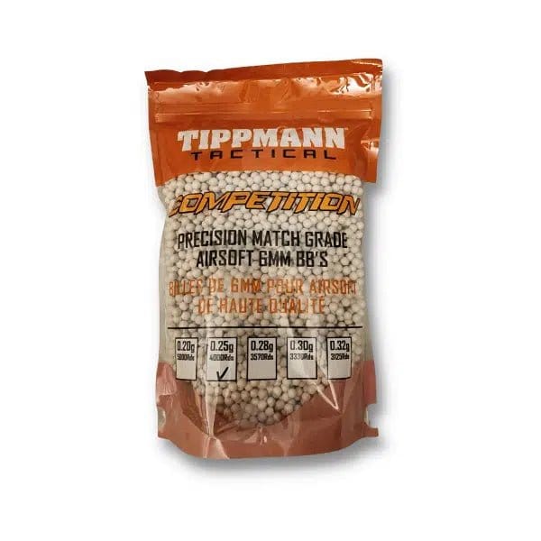 GUNMANSA TIPPMANN BALLISTIC AIRSOFT 6MM AMMO 0.25G 4000BBS