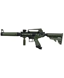 GUNMANSA Tippmann Cronus Tactical Olive Paintball Rifle (Semi Auto|CO2|HOP|300 FPS|9J|.68 CAL)