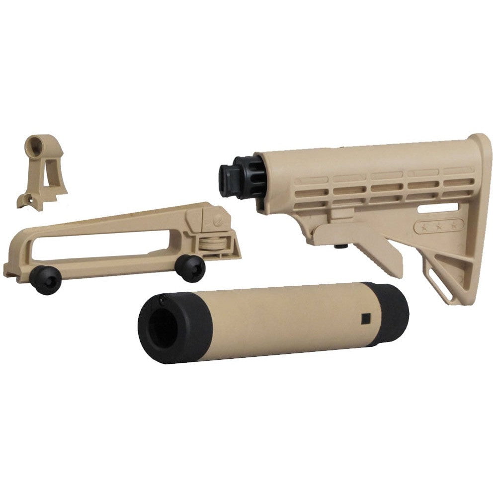 GUNMANSA Tippmann Cronus Tactical Tan Paintball Rifle (Semi Auto|CO2|HOP|300 FPS|9J|.68 CAL)