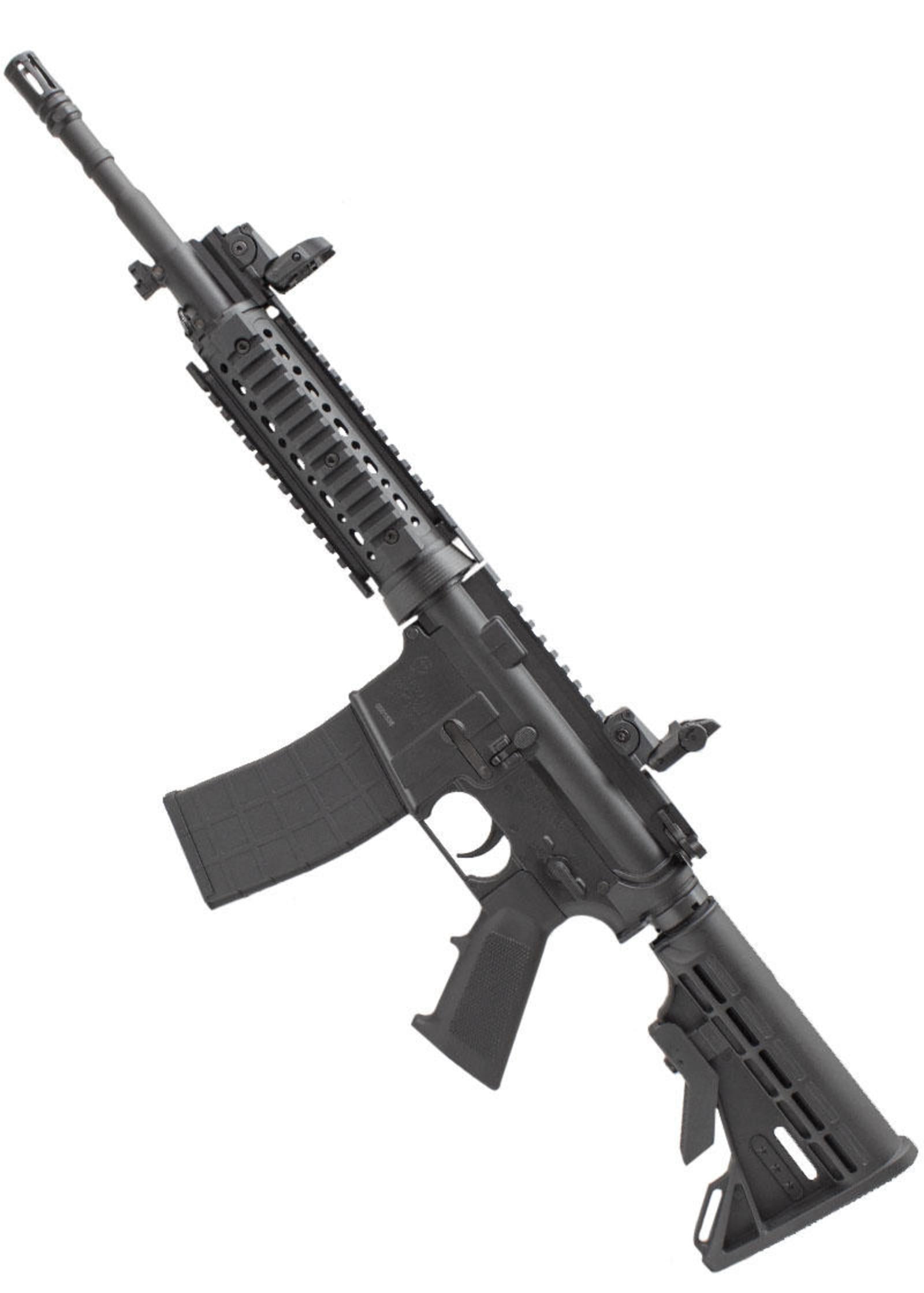 GUNMANSA TIPPMANN M4 CARBINE AIRSOFT RIFLE 6MM BLACK