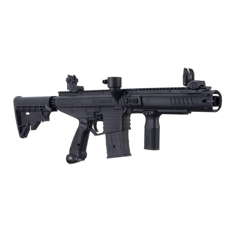 GUNMANSA Tippmann Stormer Tactical Paintball Rifle (Semi Auto|CO2|HOP|300 FPS|12J|.68 CAL)