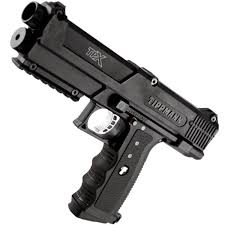 GUNMANSA Tippmann TIPX Deluxe Kit Paintball Gas Gun (Semi Auto|CO2|7|315FPS|10J|.68 CAL)