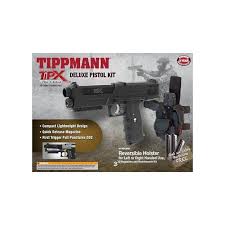 GUNMANSA Tippmann TIPX Deluxe Kit Paintball Gas Gun (Semi Auto|CO2|7|315FPS|10J|.68 CAL)