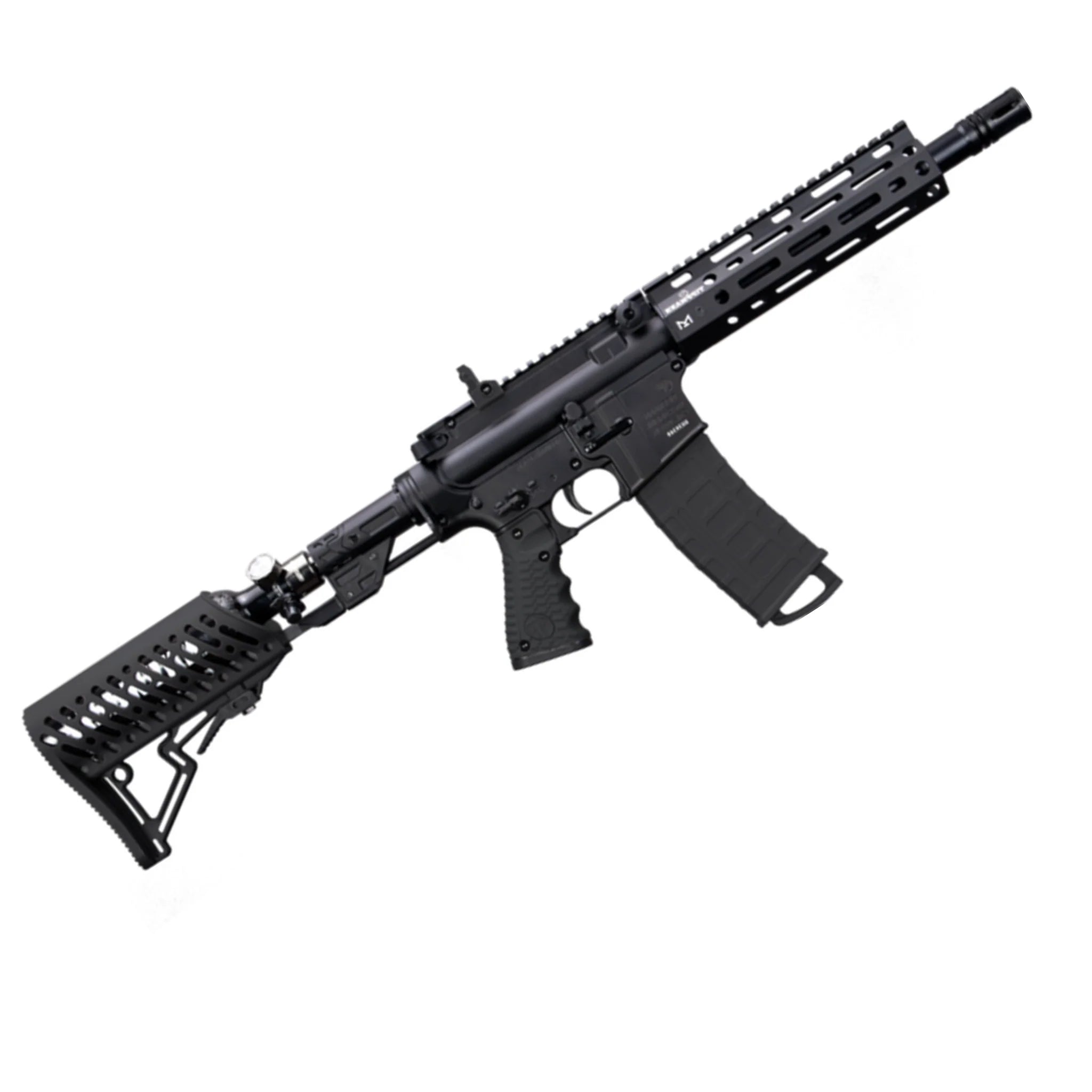 GUNMANSA Tippmann TMC 50 Paintball Rifle Combo (Semi Auto|CO2|18|300 FPS|12J|.50 CAL)