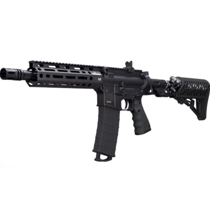GUNMANSA Tippmann TMC Air-Thru Stock Paintball Gas Rifle (Semi Auto|CO2|HOP+20|300 FPS|12J|.68 CAL)