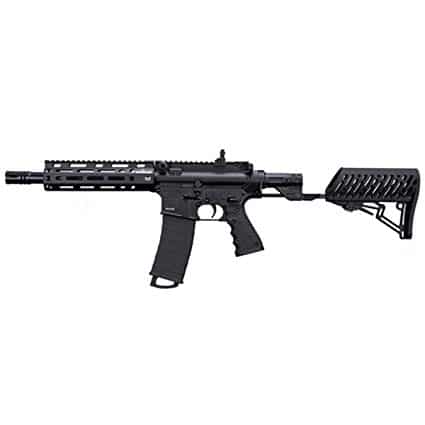 GUNMANSA Tippmann TMC Elite Air Thru Stock Paintball Gas Rifle (Semi Auto|CO2|HOP+19|300 FPS|12J|.68 CAL)