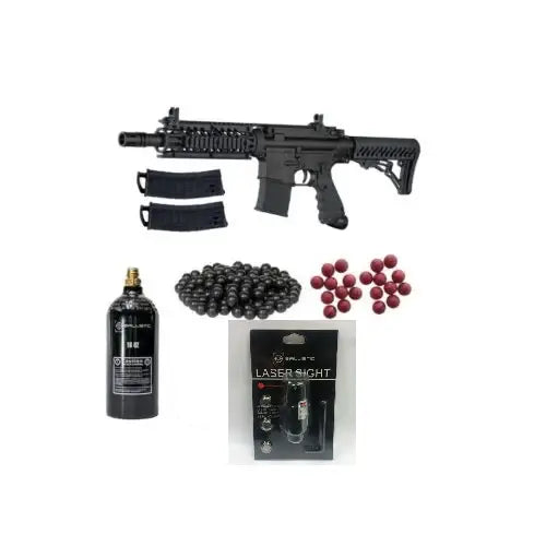 GUNMANSA Tippmann TMC Paintball Marker Combo - Black