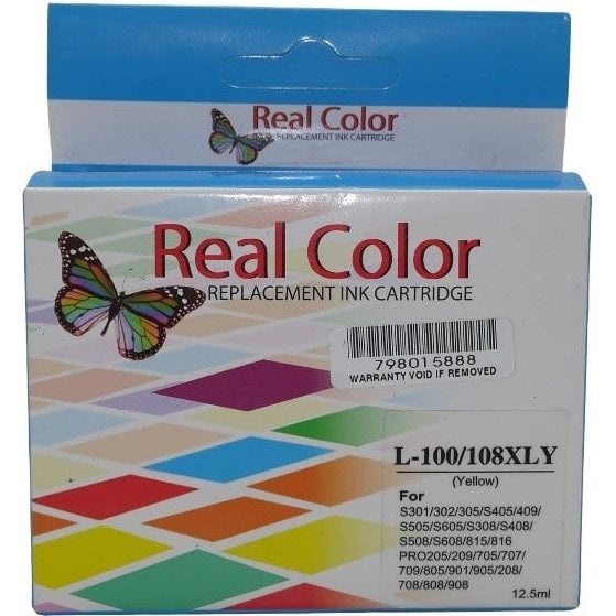 GUNMANSA Topjet Real Color Lexmark Yellow Inkjet Cartridge