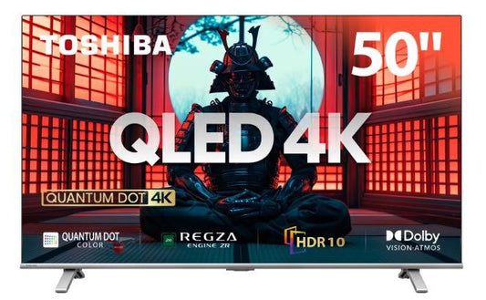 GUNMANSA Toshiba 50 inch C450MN QLED Premium UHD Smart LED TV