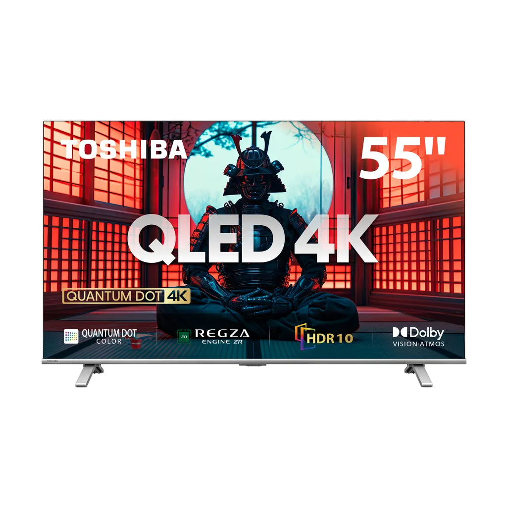 GUNMANSA Toshiba 55 inch C450MN QLED Premium UHD Smart LED TV
