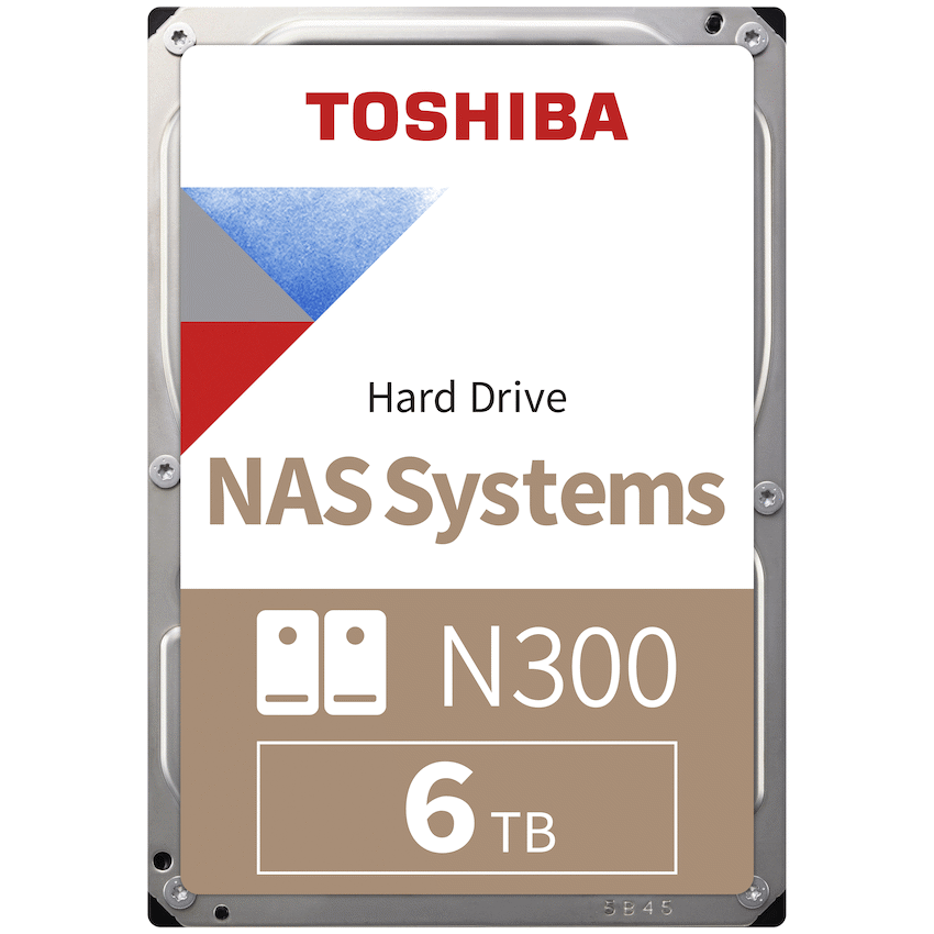 GUNMANSA Toshiba 6TB N300 NAS 3.5-Inch Hard Drive