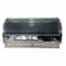 GUNMANSA Totally Glass Top Stainless Steel Bread Bin