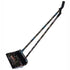 GUNMANSA Totally Long Dust Pan Broom Set Black Floral Design