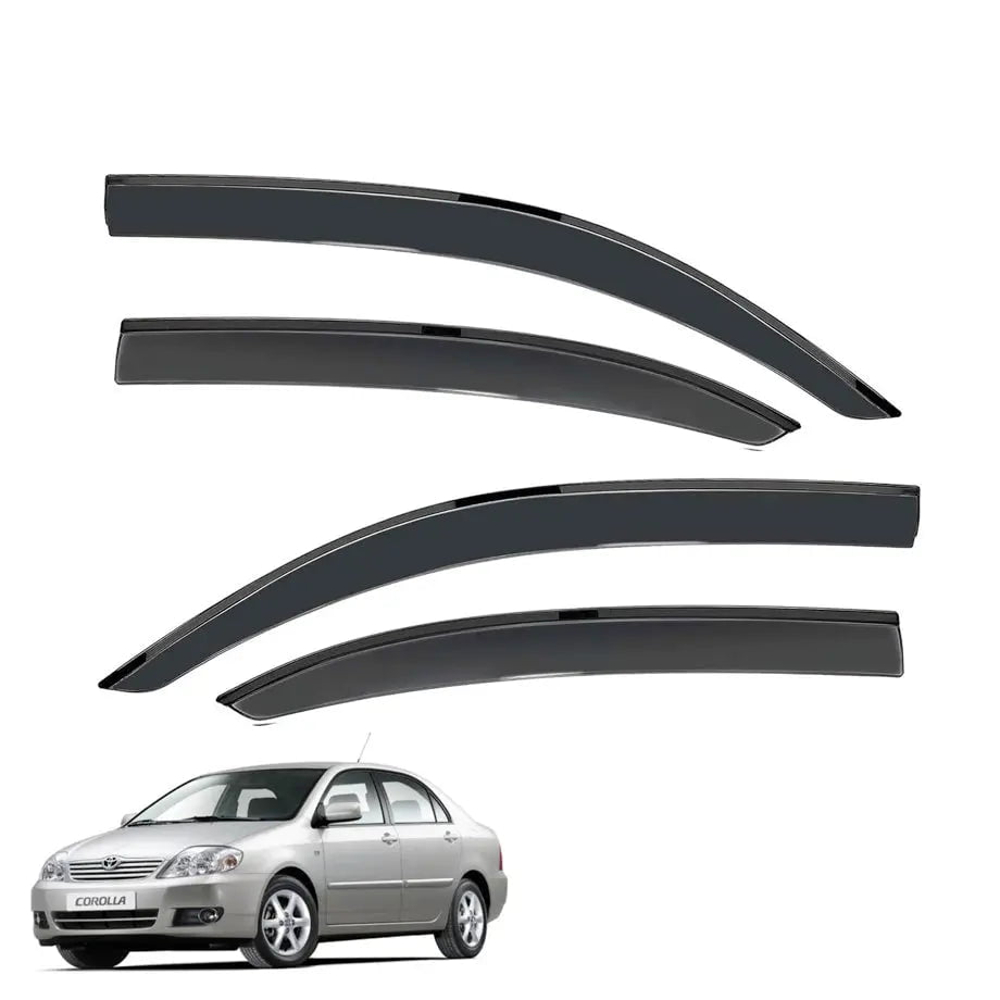 GUNMANSA Toyota Corolla (02-05) Black Windshield (4-Piece)