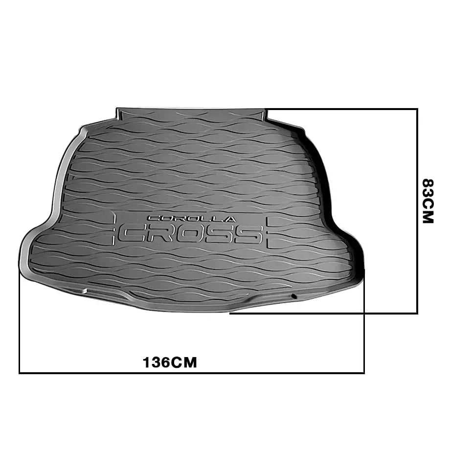 GUNMANSA Toyota Corolla Cross (21-On) 3D Moulded Trunk Cargo Mat