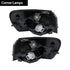 GUNMANSA Toyota Corolla RSI (96-98) Black Crystal Headlights Including Corner Lamps