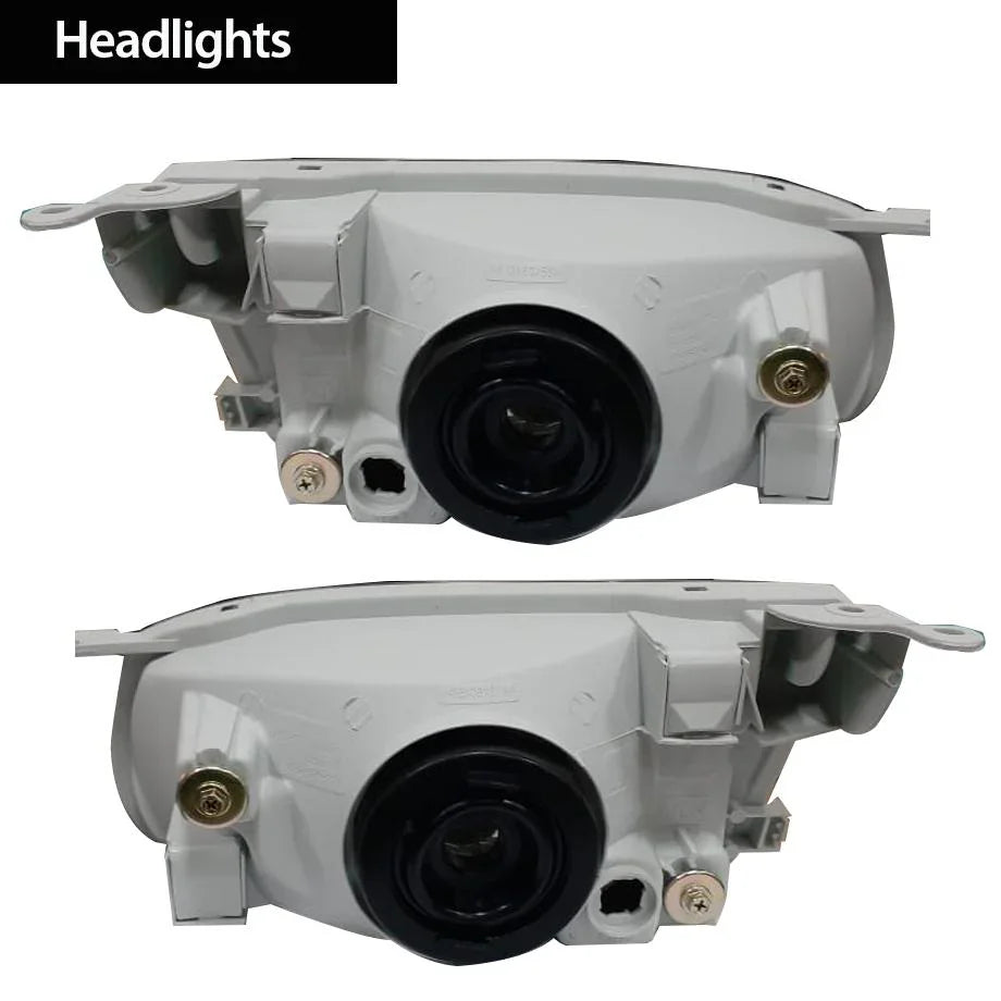 GUNMANSA Toyota Corolla RSI (96-98) Black Crystal Headlights Including Corner Lamps