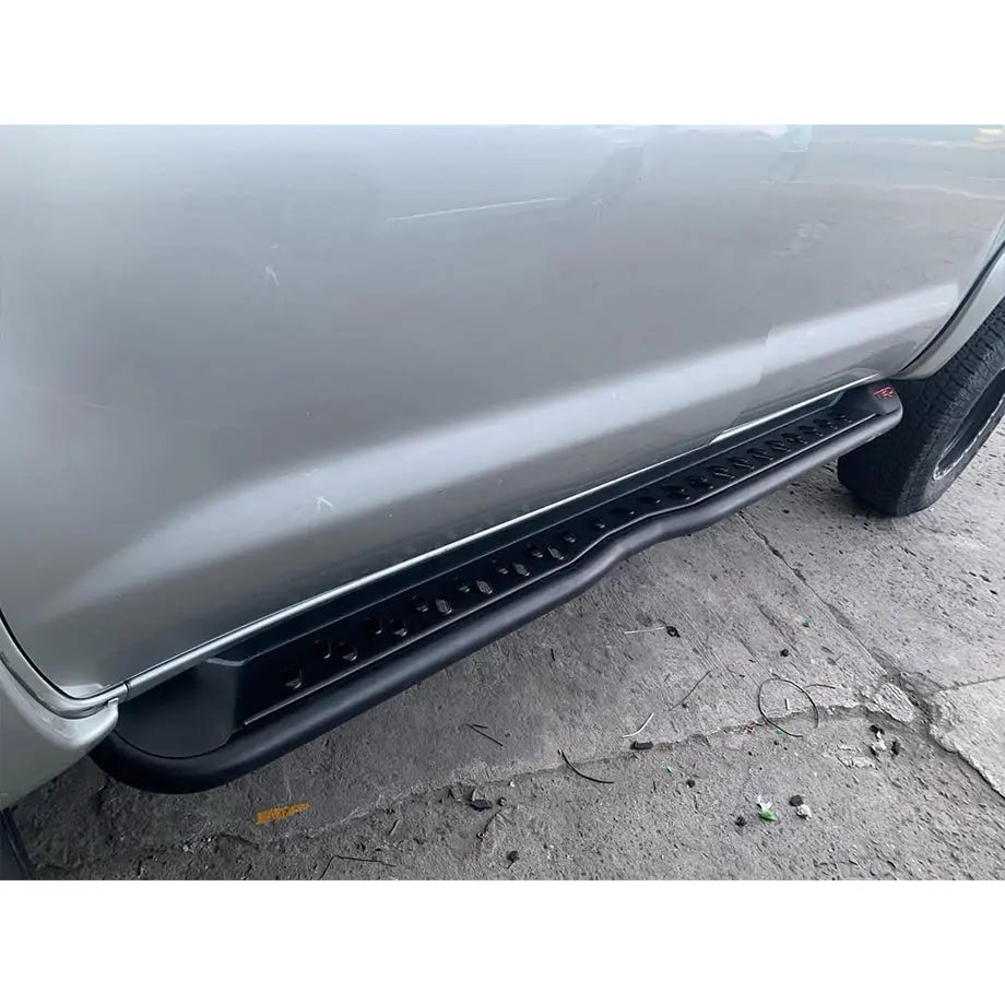 GUNMANSA Toyota Hilux (16-On) TRD Style Steel Side Steps