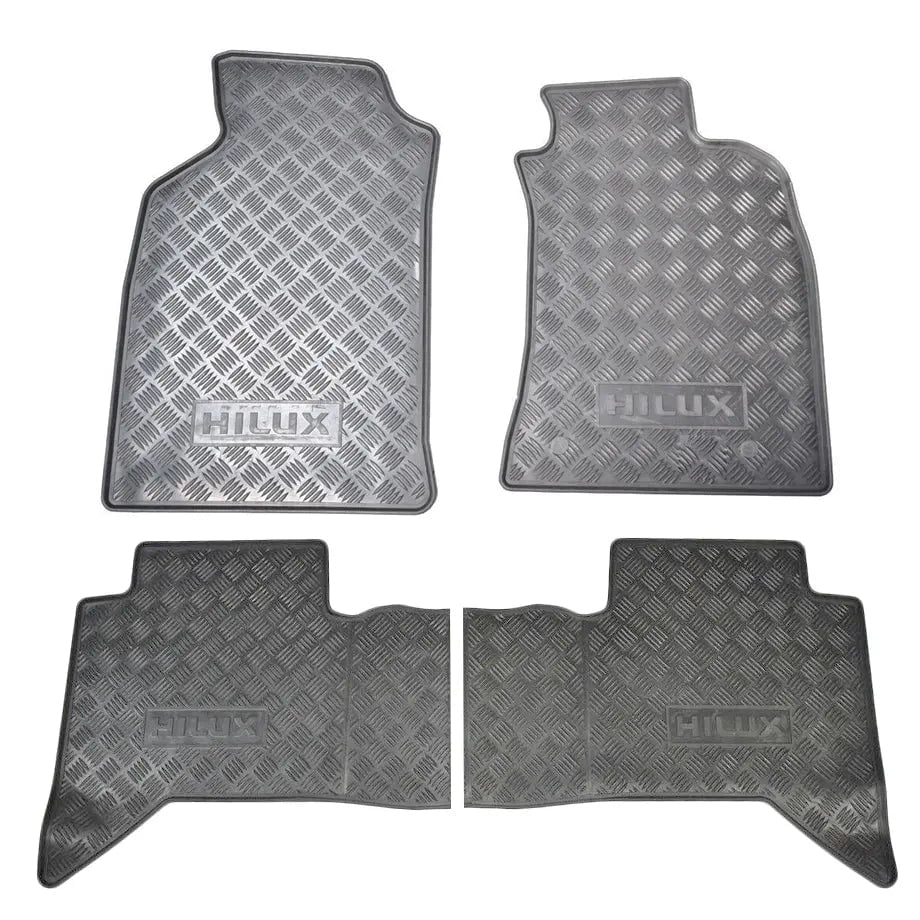 GUNMANSA Toyota Hilux Double Cab (16-19) Custom Rubber Floor Mats
