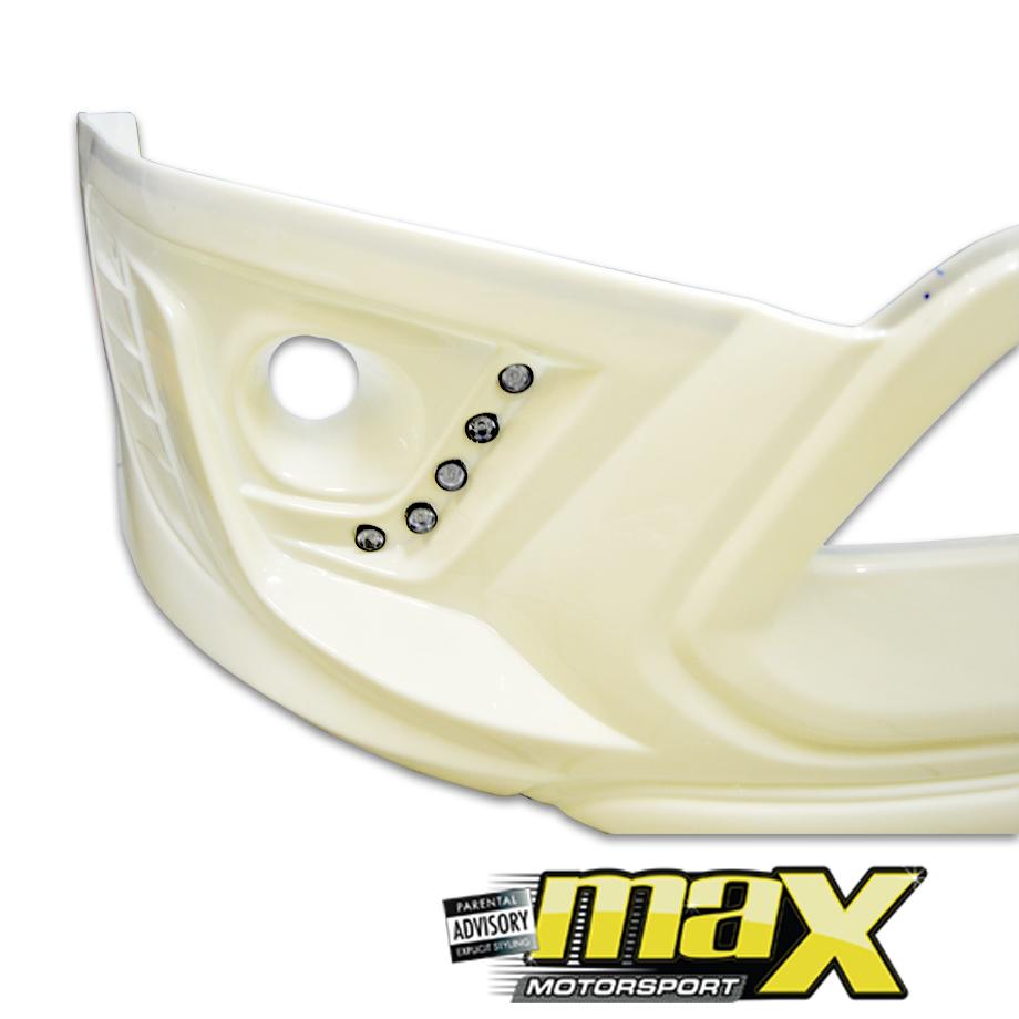 GUNMANSA Toyota Hilux Revo (15-18) TRD Style Front Bumper Add On (Unpainted - Plastic)