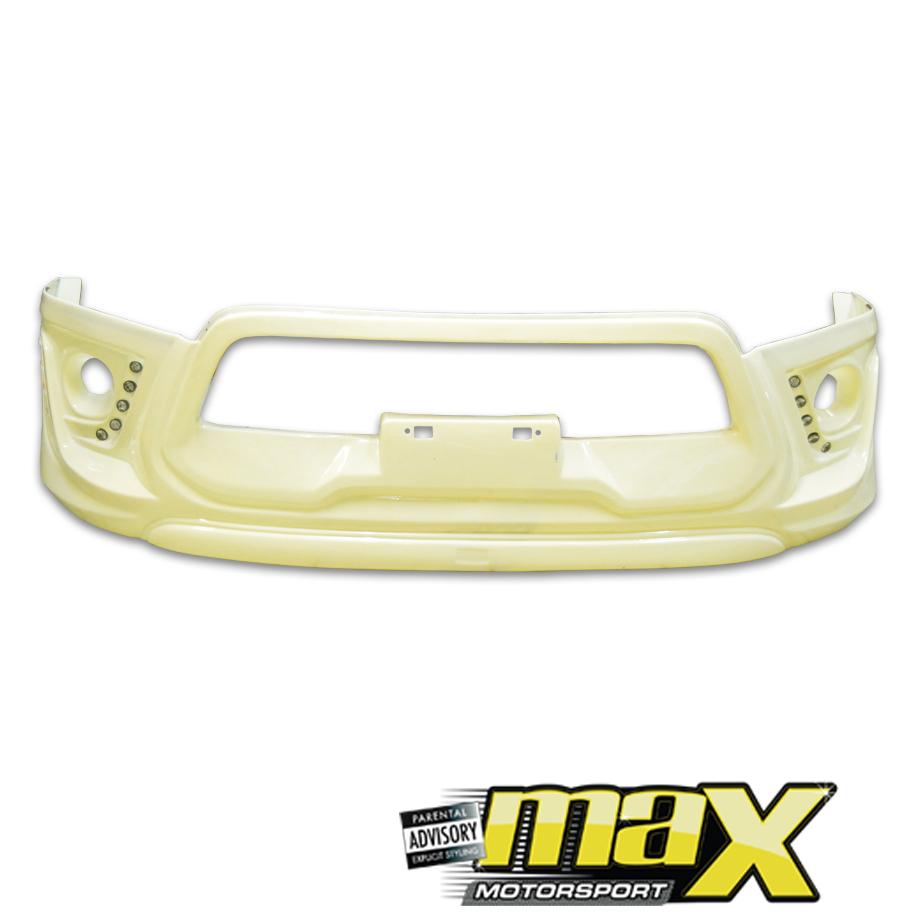 GUNMANSA Toyota Hilux Revo (15-18) TRD Style Front Bumper Add On (Unpainted - Plastic)