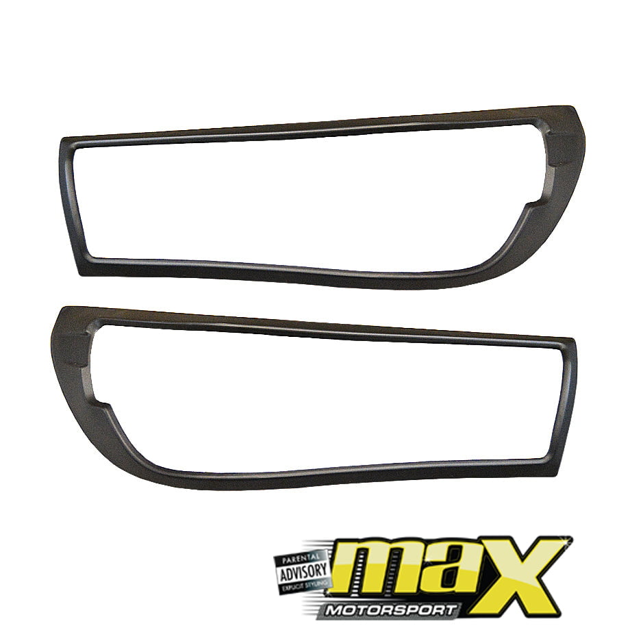 GUNMANSA Toyota Hilux Revo (15-19) Matte Black Headlight Surround