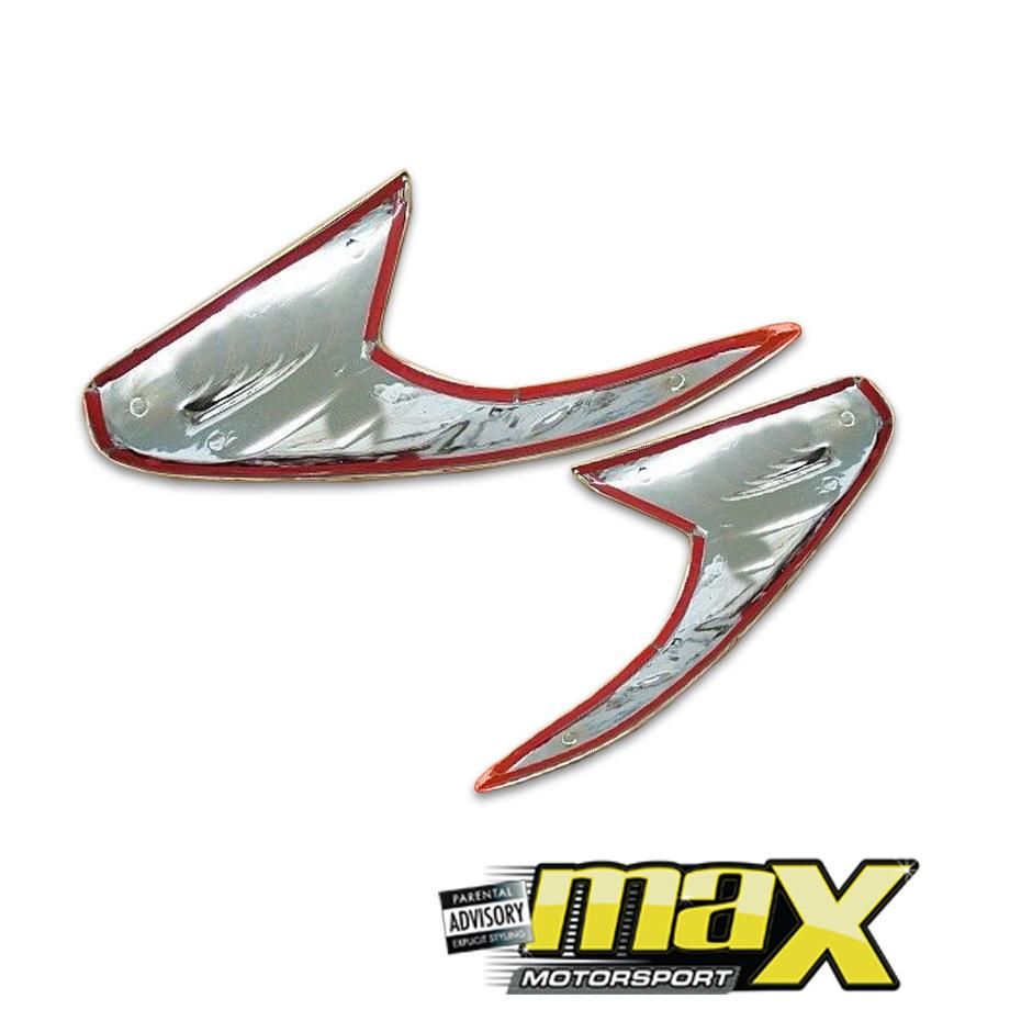 GUNMANSA Toyota Hilux Revo (15-On) Chrome Taillight Trim