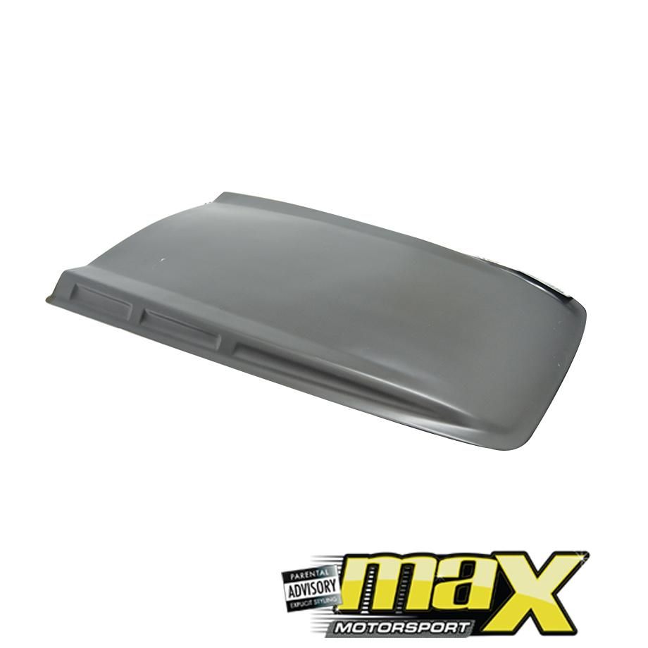 GUNMANSA Toyota Hilux Revo (15-On) Unpainted Black Plastic Bonnet Scoop