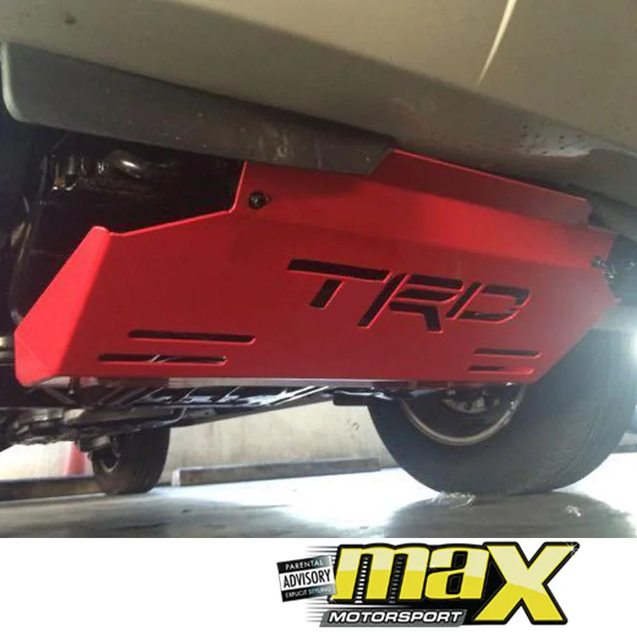GUNMANSA Toyota Hilux Revo (16-On) TRD Skid Plate (Red)
