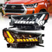 GUNMANSA Toyota Hilux Revo (20-On) LED Projector Upgrade Headlights With Sequential Indicator