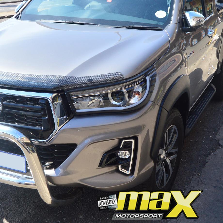 GUNMANSA Toyota Hilux Revo Dakar DRL LED Headlight Surrounds (2018-On)