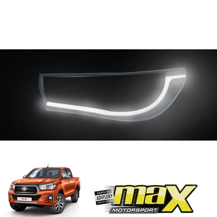 GUNMANSA Toyota Hilux Revo Dakar DRL LED Headlight Surrounds (2018-On)