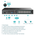 GUNMANSA TP LINK 16Channel Network Video Recorder with 16 POE