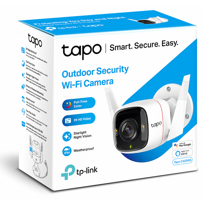 GUNMANSA TP Link 2K WiFi Bullet Camera