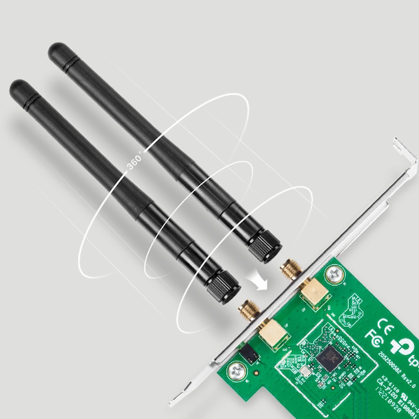 GUNMANSA TP link 300MBPS Wireless N PCIE Express Adapter