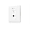 GUNMANSA TP-Link EAP115-Wall 300 Mbps Wall-Plate Wi-Fi Access Point