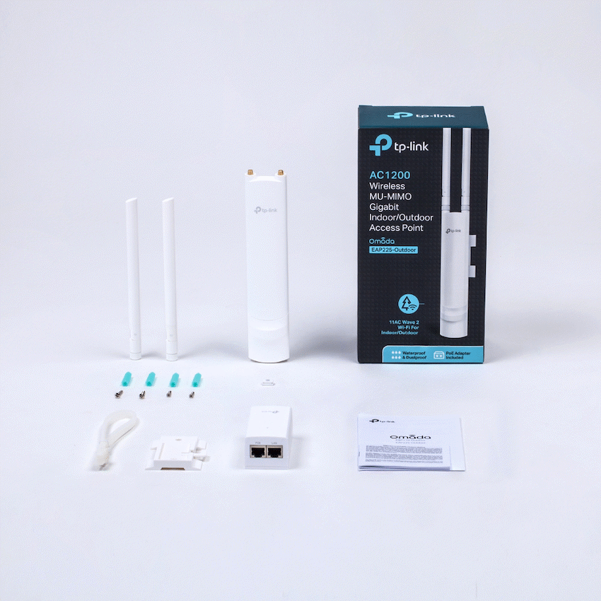 GUNMANSA TP-Link EAP225-Outdoor AC1200 Wireless Gigabit Access Point