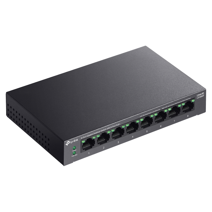 GUNMANSA TP-Link LS108GP 8-Port Gigabit Desktop Switch