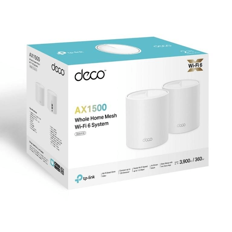 GUNMANSA TP LINK MESH WIFI 6 AX1500 2 PACK