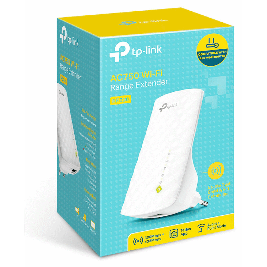 GUNMANSA TP-Link RE200 AC750 WiFi Range Extender