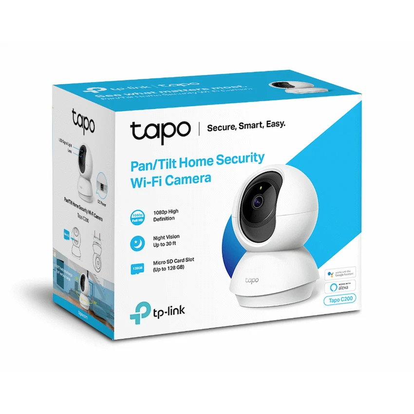 GUNMANSA TP-Link Tapo C200 1080P Indoor Home Security Wi-Fi Camera