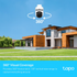 GUNMANSA TP Link Tapo C500 Outdoor Pan Tilt Security WiFi Camera