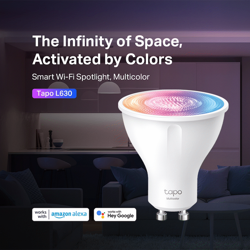GUNMANSA TP-Link Tapo L630 Smart Wi-Fi Spotlight