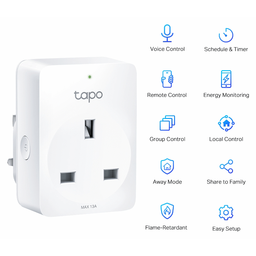 GUNMANSA TP-Link Tapo P110 Mini Smart WiFi Socket