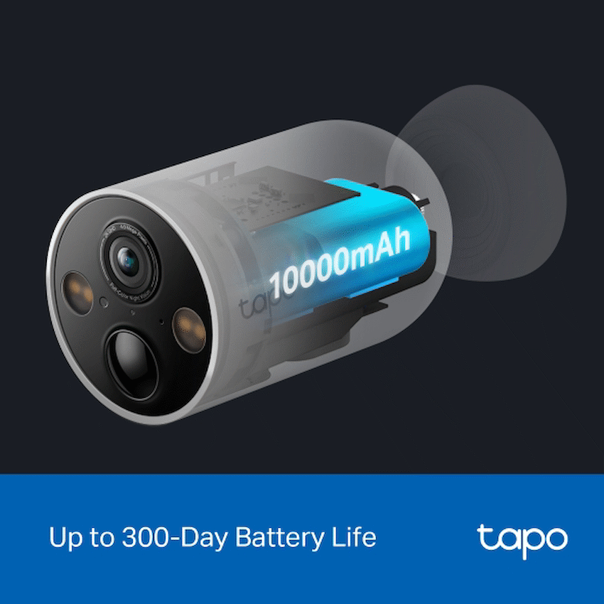 GUNMANSA TP Link Tapo Smart Wire Free Security Camera