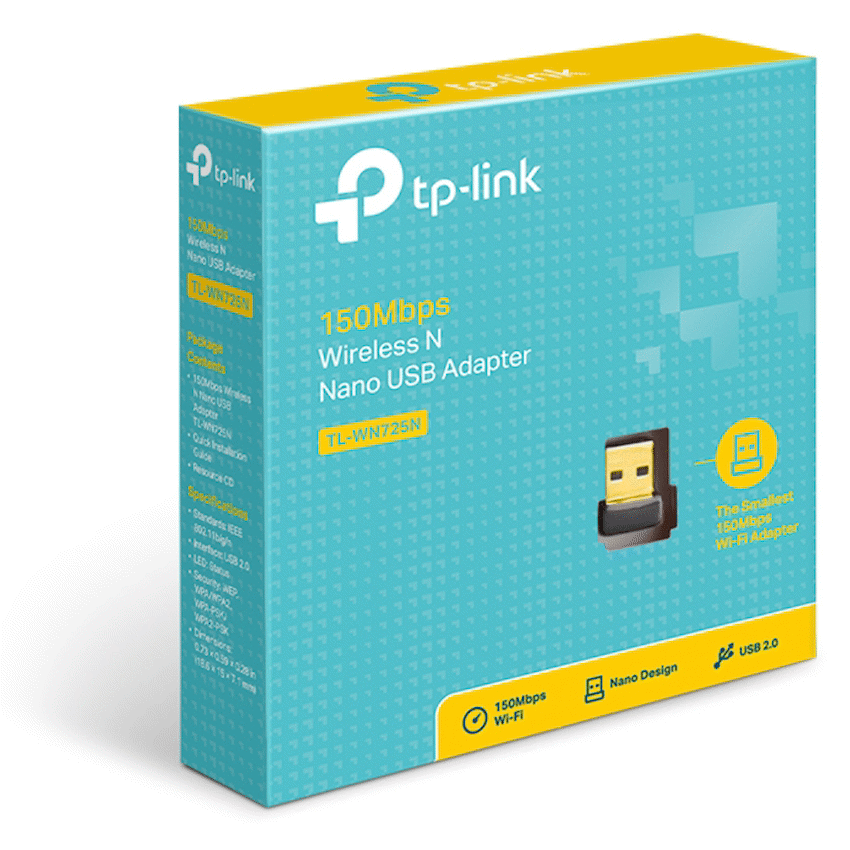 GUNMANSA TP Link TL WN725N 150Mbps Wireless N Nano USB Adapter