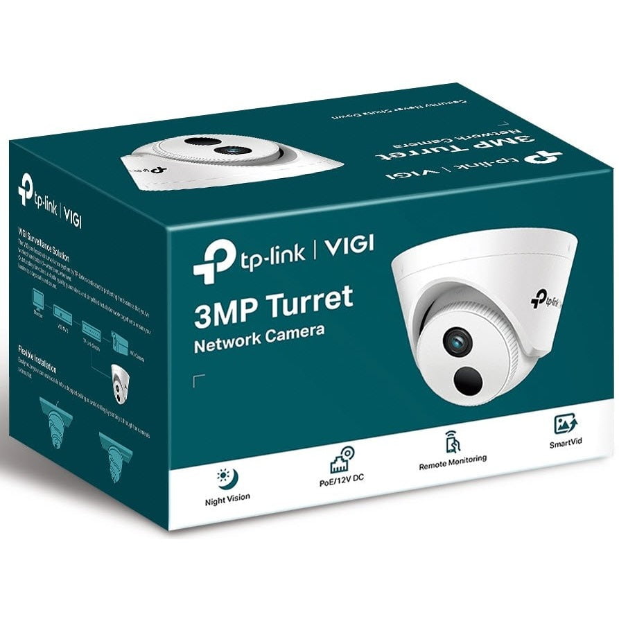 GUNMANSA TP-LINK VIGI 3MP TURRET NETWORK CAMERA 2.8MM